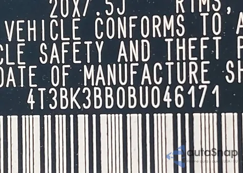 2011 Toyota Venza Base V6 из США, поврежденный, VIN 4T3BK3BB0BU046171